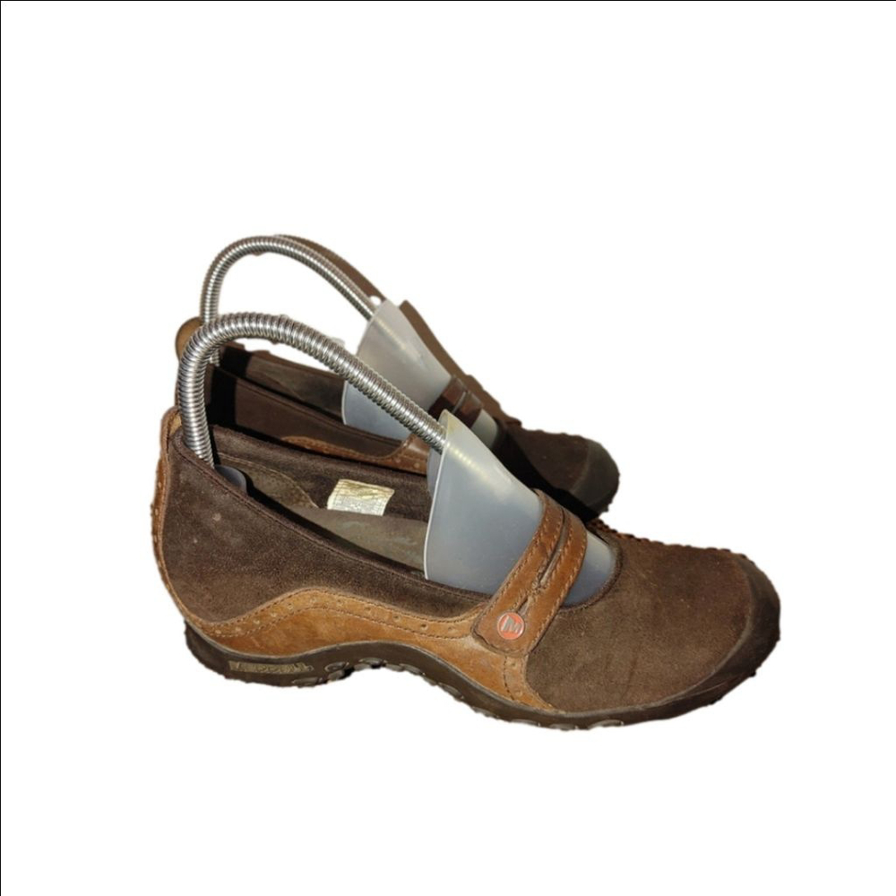 Merrell Leather & Suede Plaza Flaunt Mary Jane's Size 7